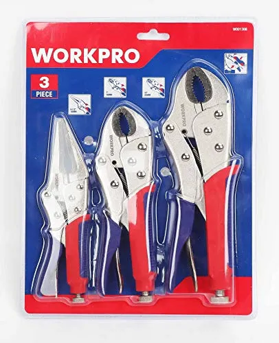 Workpro Workpro 3 Piece Locking Pliers
