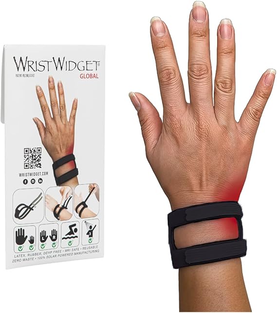 WristWidget Wrist Brace for TFCC Tears, One Size fits most. For Left and Right Wrists, Support for Weight Bearing Strain, Exercise