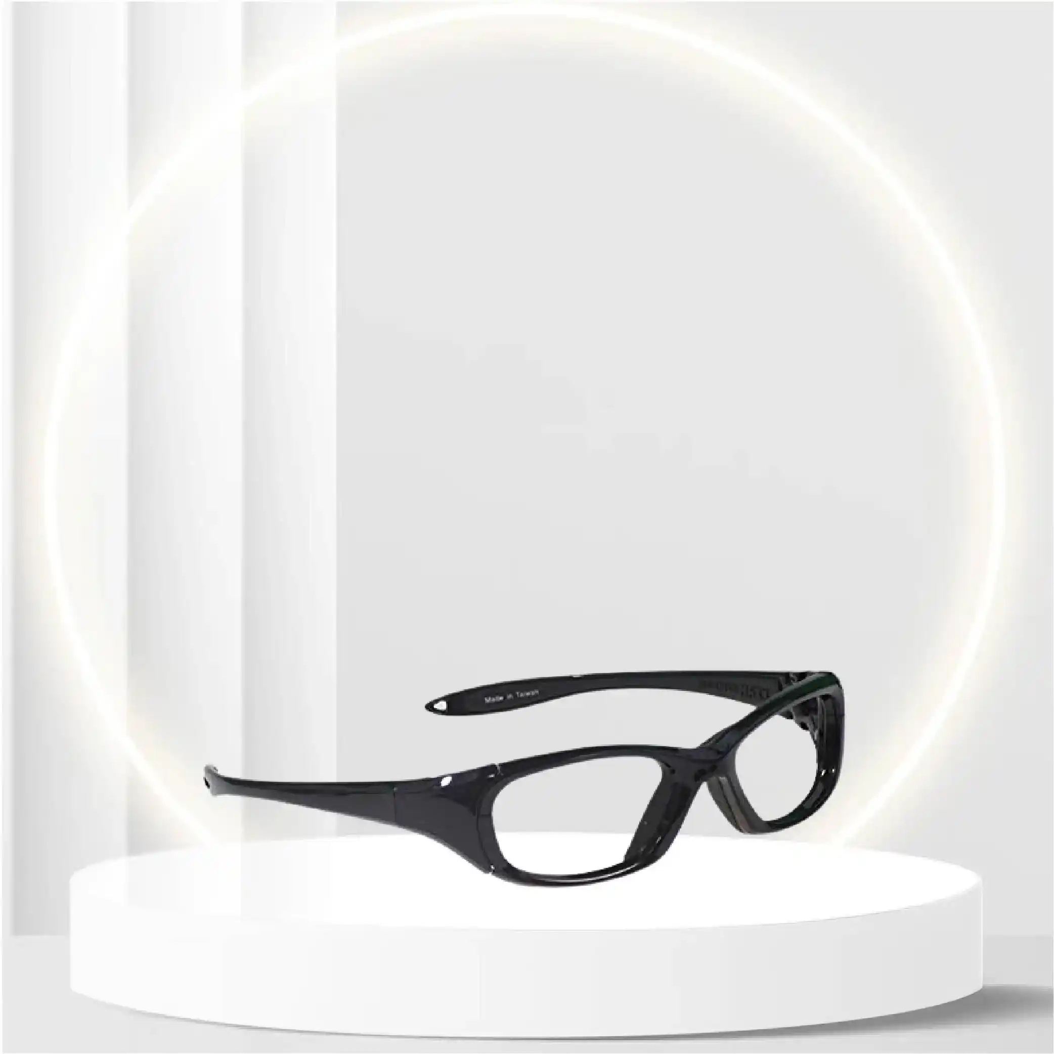 X-ray Radiation Leaded Protective Eyewear in Stylish, Lightweight and Comfortable Wrap-around Plastic Safety Frame That Is Designed to Hug the Contour of Your Face Blocking Light From All Angles