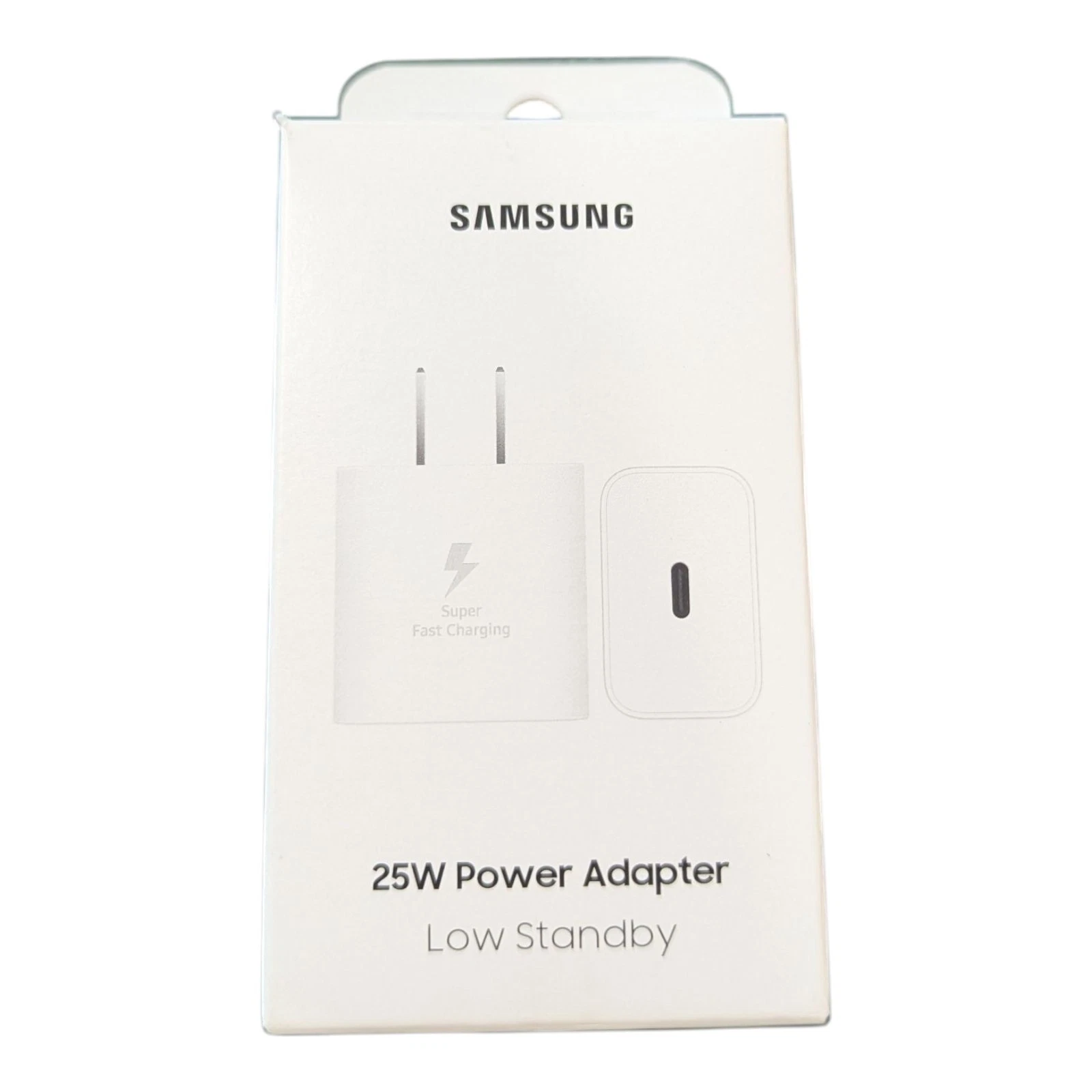 X2. Samsung 25W Super Fast Wall Charger Low Standby - White