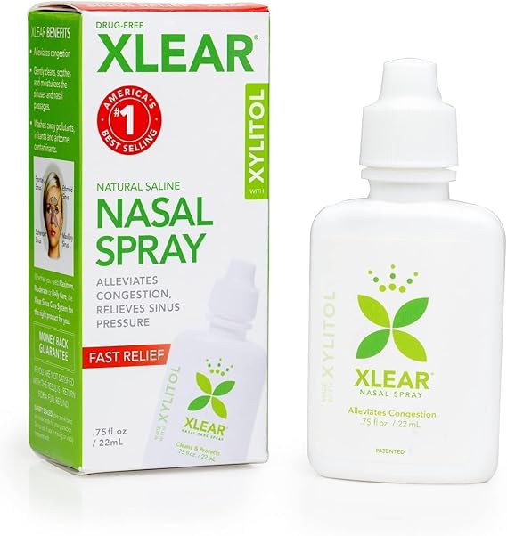 Xlear Saline Nasal Spray with Xylitol - 0.75 oz