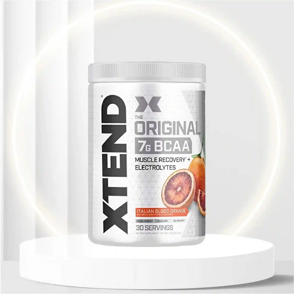 XTEND Original BCAA Powder Italian Blood Orange | Sugar Free Post Workout Muscle Recovery Drink with Amino Acids | 7g BCAAs for Men & Women | 30 Servings