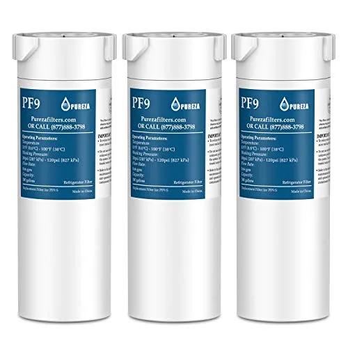 XWF Water Filter, Replacement for GE XWF, XWF Genuine Ge Refrigerator Compatible with GE French-door - 3 Pack