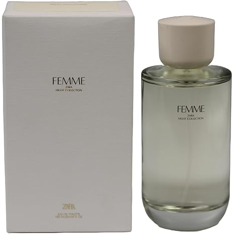 Zara Femme Women Perfume Seductive Floral with Frangipani Peony Bergamot Orchid Vanilla and Tonka Bean EDT Eau de Toilette 180 ml