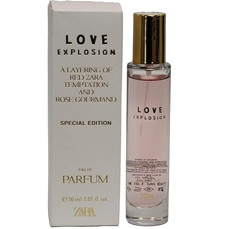 Zara Love Explosion Special Edition Perfume for Women EDP Eau De Parfum 30 ML