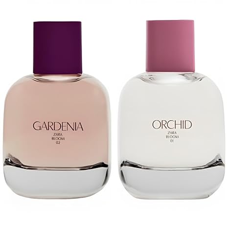 Zara Orchid + Gardenia Perfume for Women Fragrance Set EDP Eau De Parfum 2x 90 ML