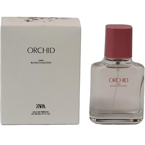 Zara Orchid Women Perfume Enchanting Floral Fruity Fragrance with Rose Lily of the Valley Peach and Amber Scent EDP Eau de Parfum 30 ml