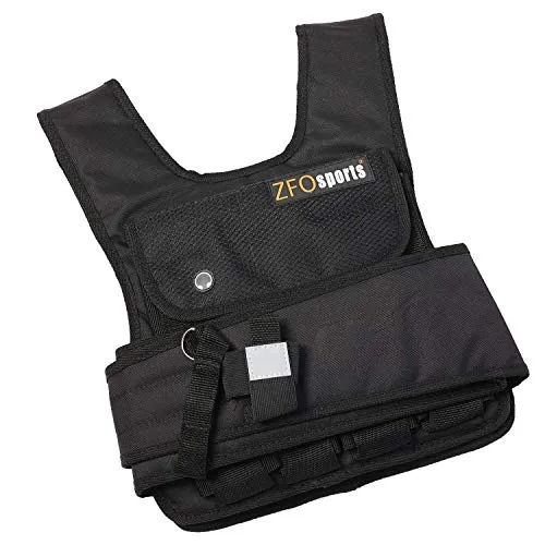 ZFOsports Short Weighted Vest 12lbs - 50lbs (50LBS)