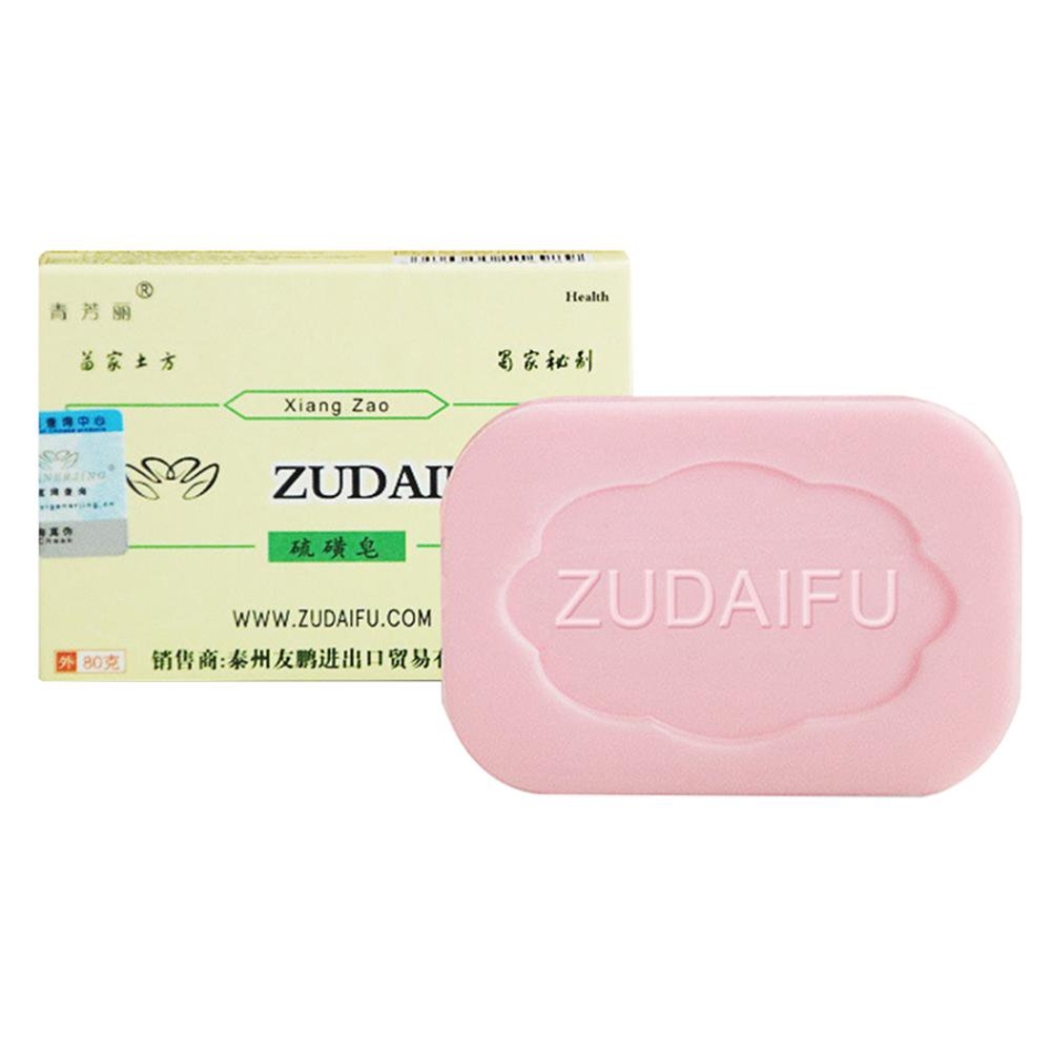 ZUDAIFU Scented Soap Anti Fungus Acne Psoriasis Seborrhea Eczema Skin Bath